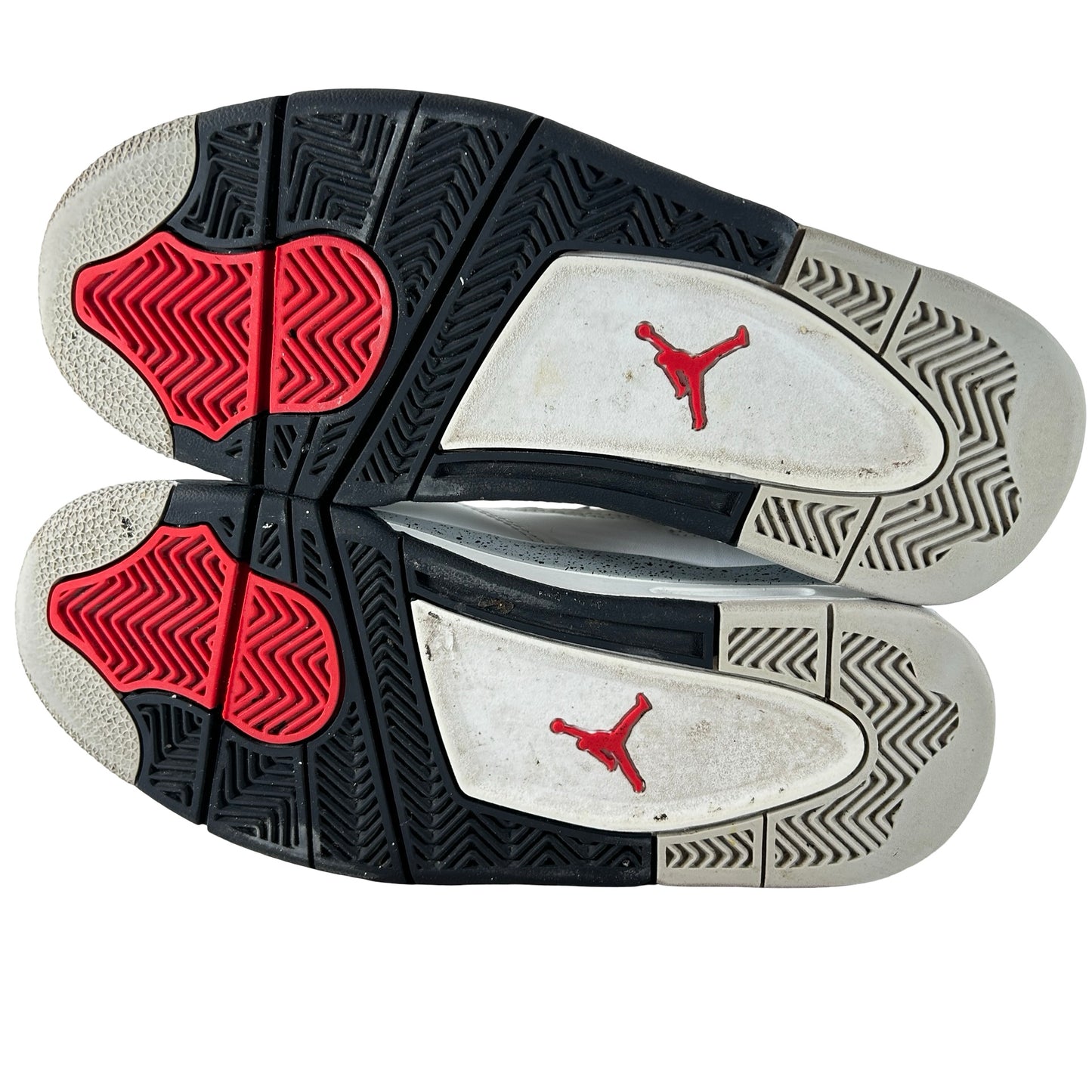 IB4171 100 Jordan 4 Retro White Cement (2025) (GS) [USED] - 5 Y (Used) (No Box)
