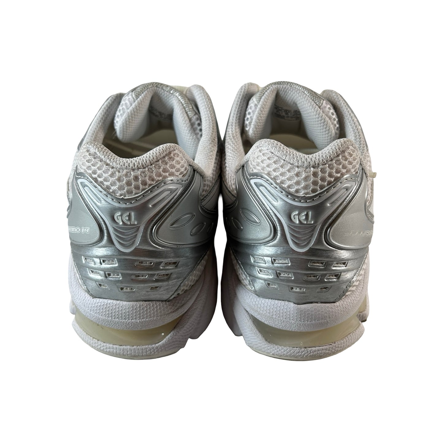 1201A457 100 ASICS Gel-Kayano 14 JJJJound Silver White [USED] - 10.5 M (Used)