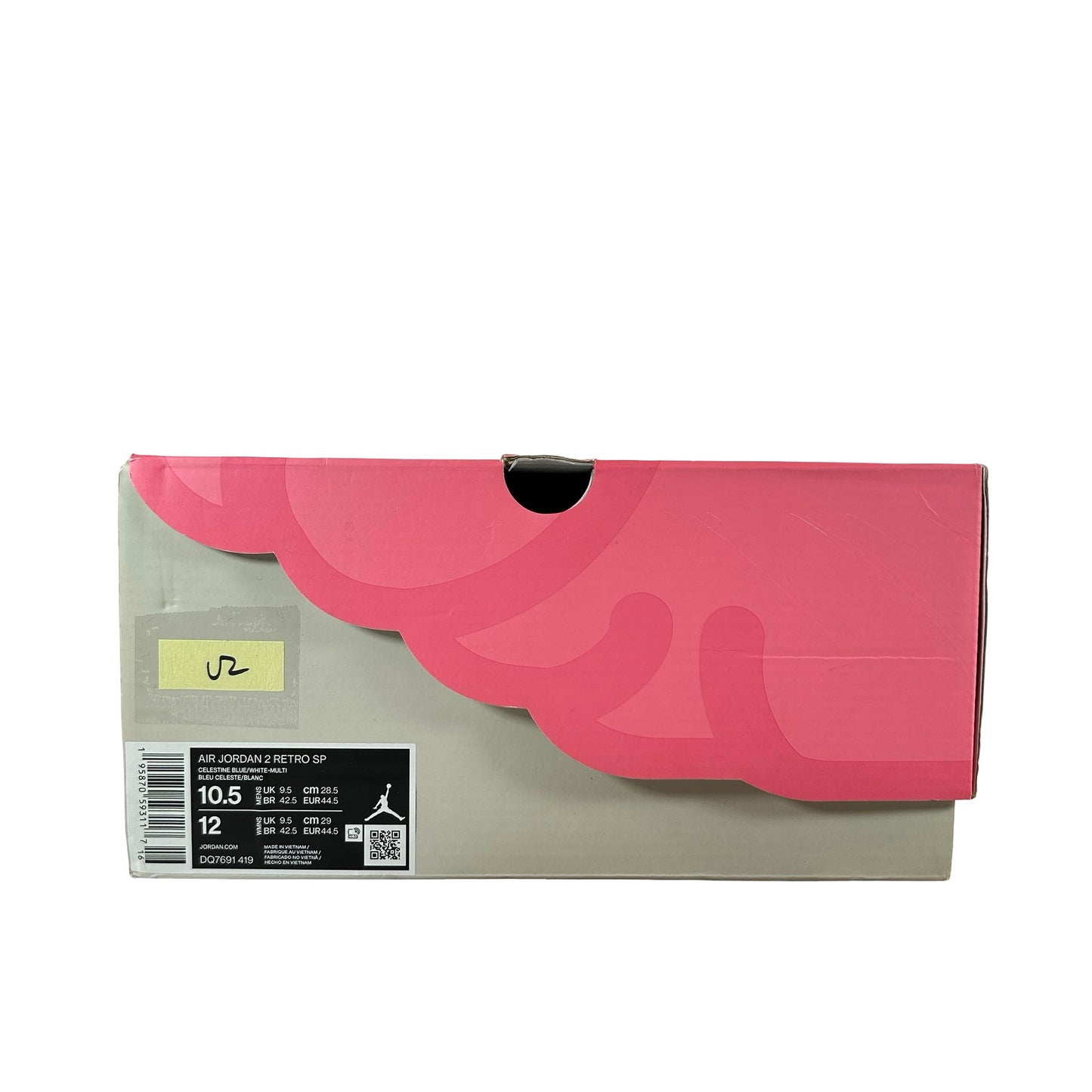 DQ7691 419 Jordan 2 Retro J Balvin [USED] - 10.5 M (Used2)