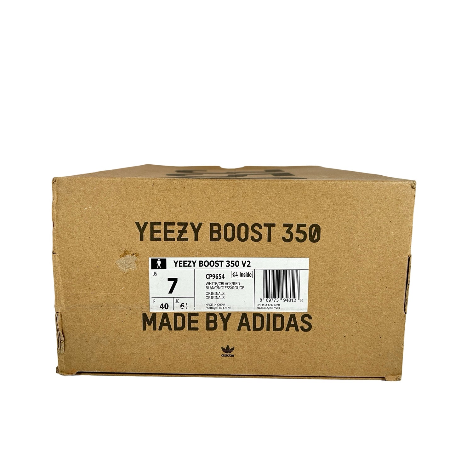 CP9654 Yeezy 350 V2 Zebra [USED] - 7 M (Used)