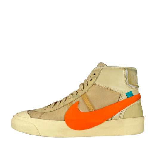 AA3832 700 Nike Blazer Off-White Orange [USED] - 11 M (Used) (Replace Box) (Swooshes Reglued)