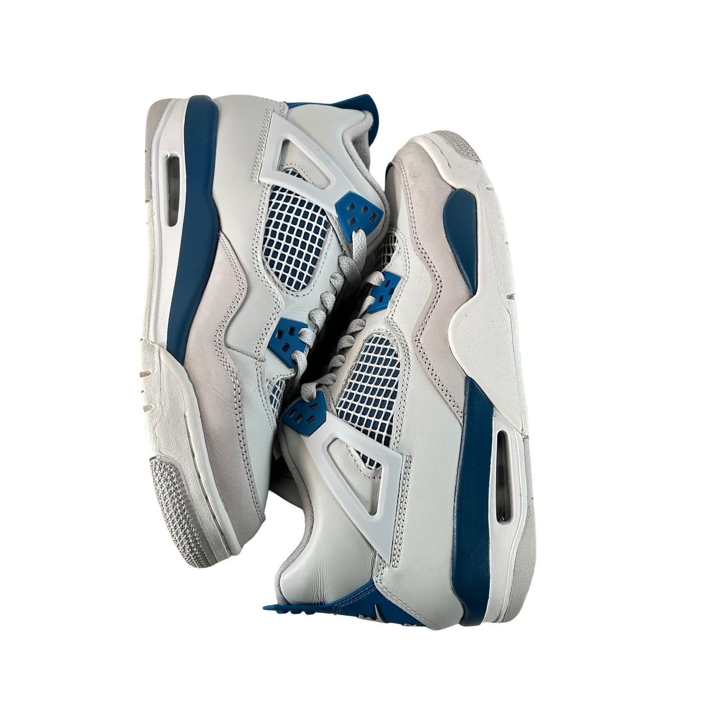 HF4281 141 Jordan 4 Retro Military Blue (2024) (GS) [USED] - 7 Y (Used9)