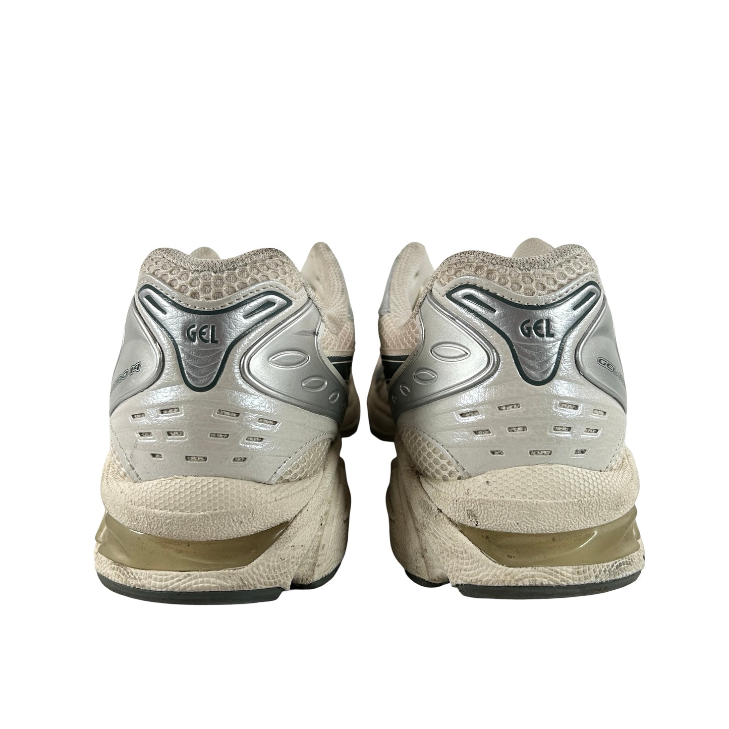 1201A019 200 ASICS Gel-Kayano 14 Birch Dark Pewter [USED] - 12 M (Used) (No Box)