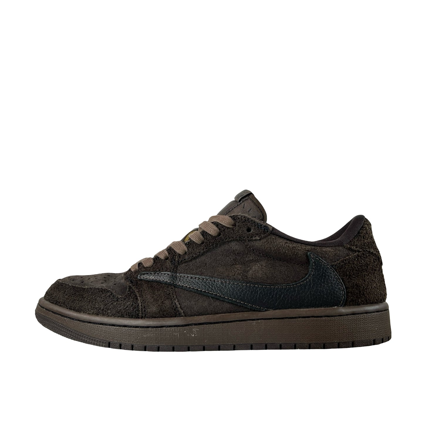 DM7866 202 Jordan 1 Retro Low OG SP Travis Scott Velvet Brown [USED] - 9.5 (Used10)