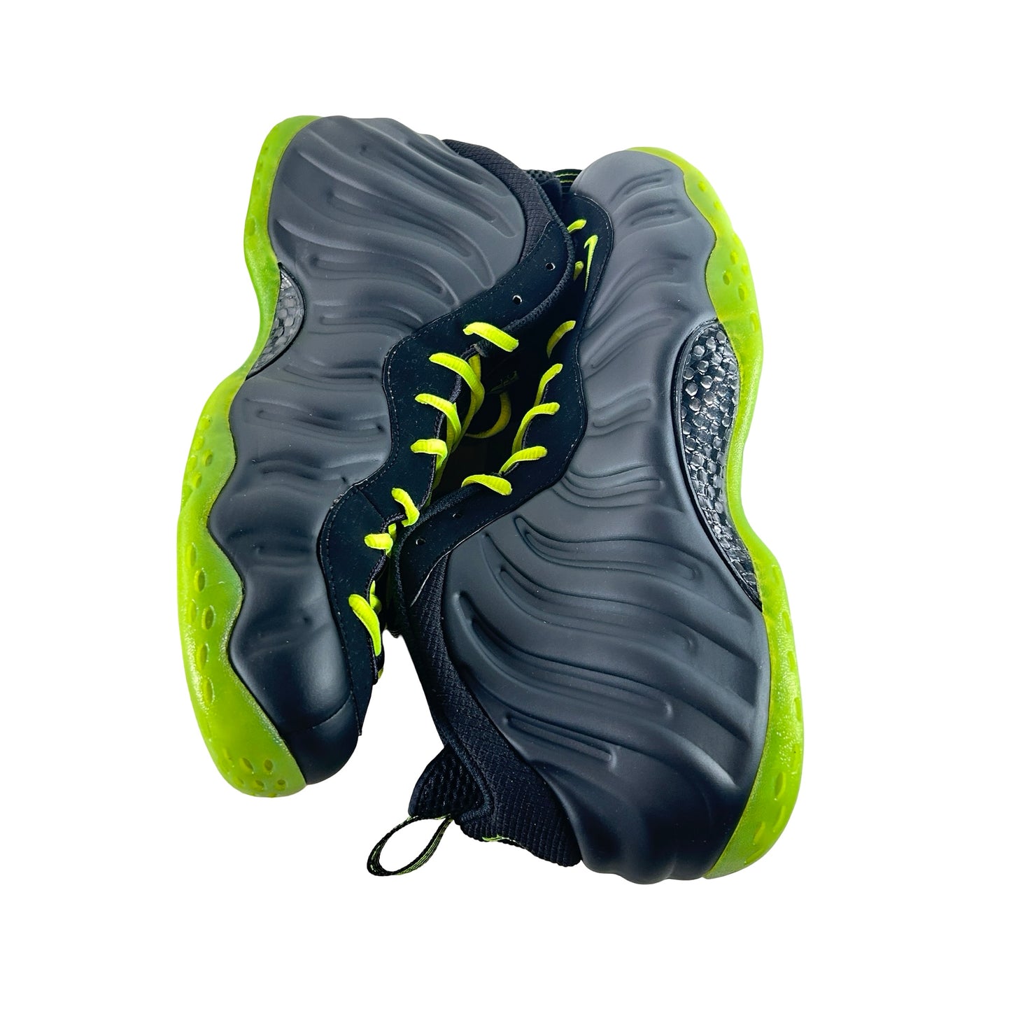 HF2902 001 Nike Air Foamposite One Black Volt [USED] - 12 M (Used)