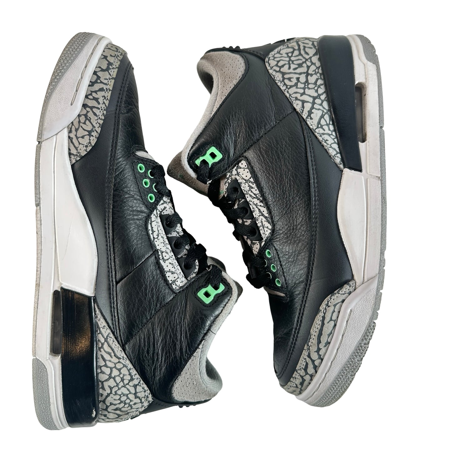 CT8532 031 Jordan 3 Retro Green Glow [USED] - 7 M (Used)