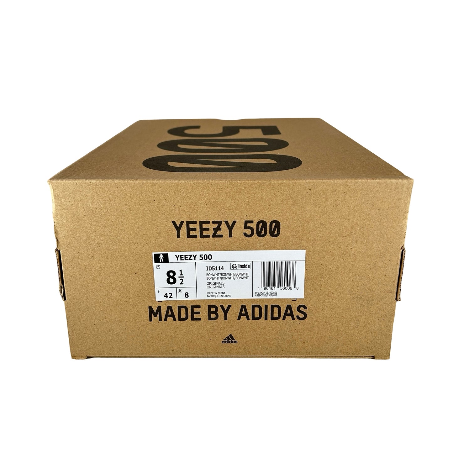 ID5114 Adidas Yeezy 500 Bone White [USED] - 8.5 M (Used)