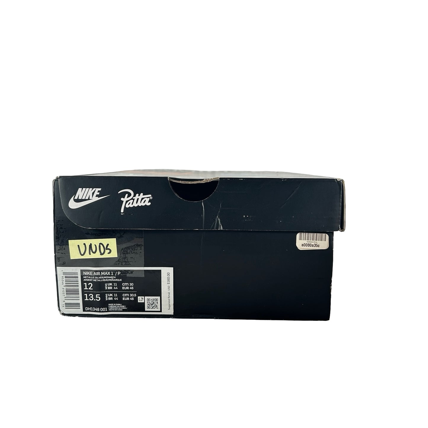 DH1348 001 Nike Air Max 1 Patta Waves Monarch [USED] - 12 M (VNDS)