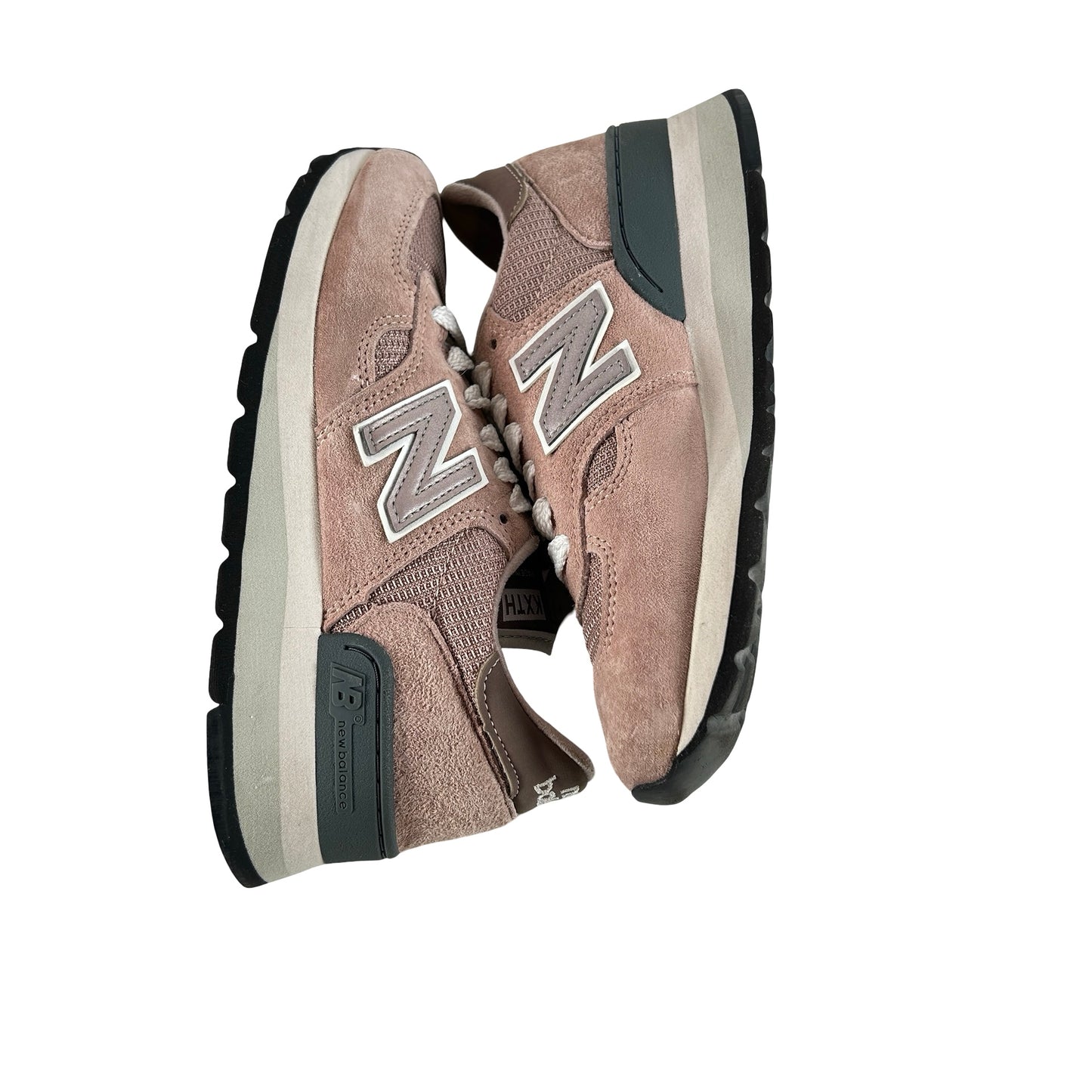 M990KT1 New Balance 990v1 Kith Dusty Rose (with Socks) [USED] - 4 M (Used)
