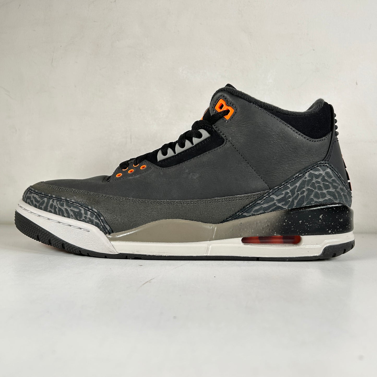 CT8532 080 Jordan 3 Retro Fear Pack (2023) [USED] - 12 M (Used) (No Box)