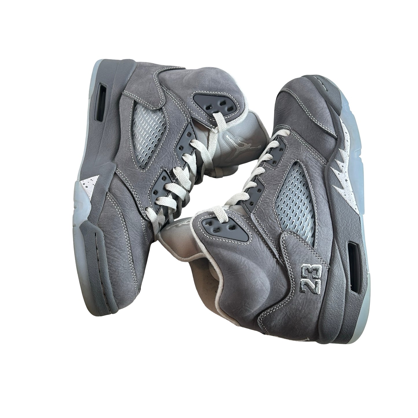 DD0587 002 Jordan 5 Retro Wolf Grey (2026) [USED] - 7 M (Used)