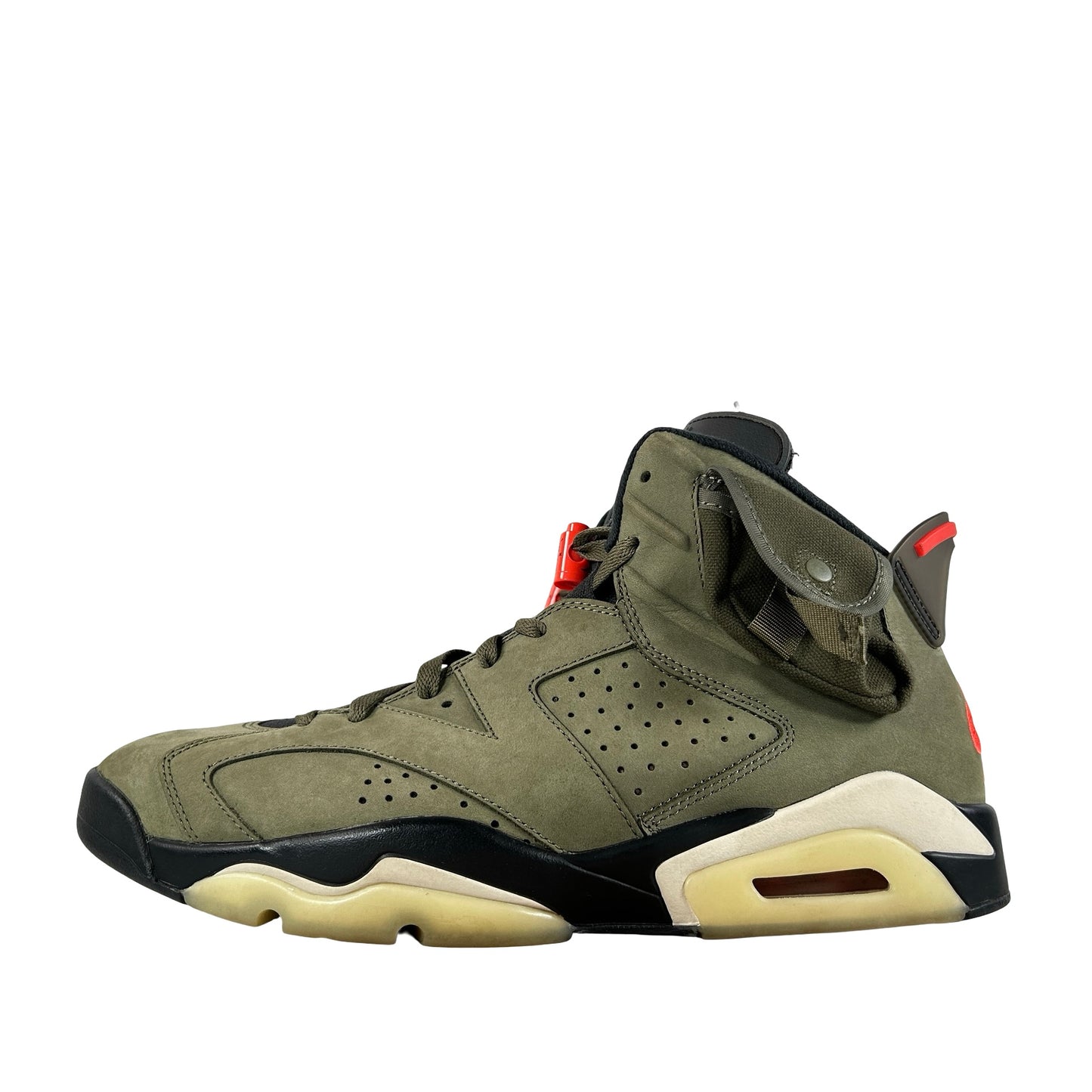 CN1084 200 Jordan 6 Retro Travis Scott [USED] - 11.5 M (Used) (No Box)