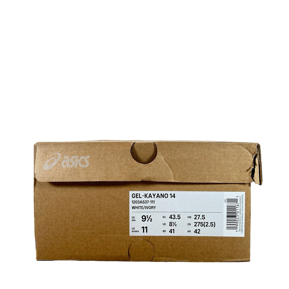 1203A537 111 ASICS Gel-Kayano 14 White Ivory [USED] - 9.5 M (Used)