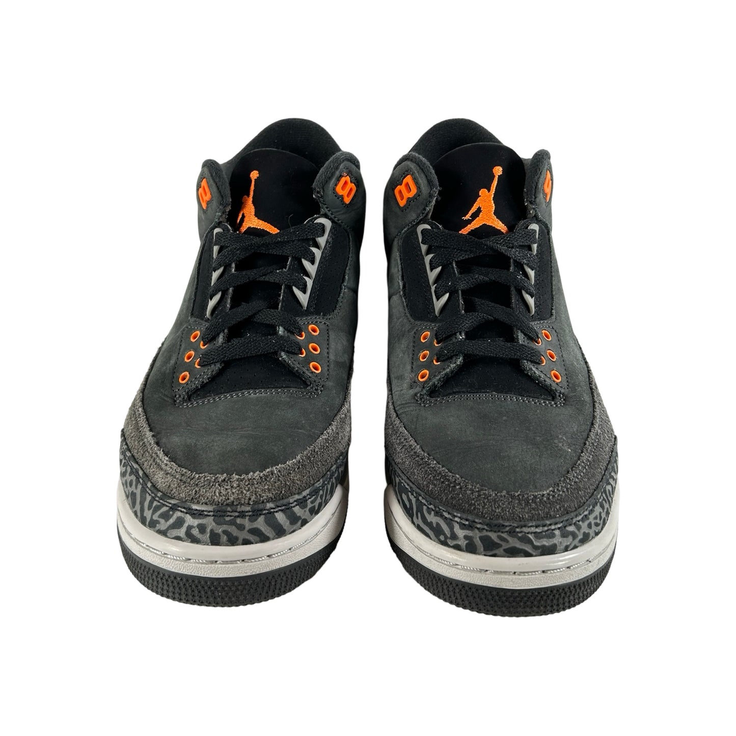 CT8532 080 Jordan 3 Retro Fear Pack (2023) [USED] - 9.5 M (Used4)