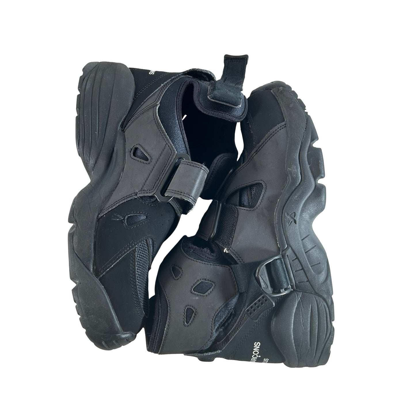 DH0199 001 Nike Air Carnivore Comme des Garcons Homme Plus Black [USED] - 6.5 M (Used) (No Box)