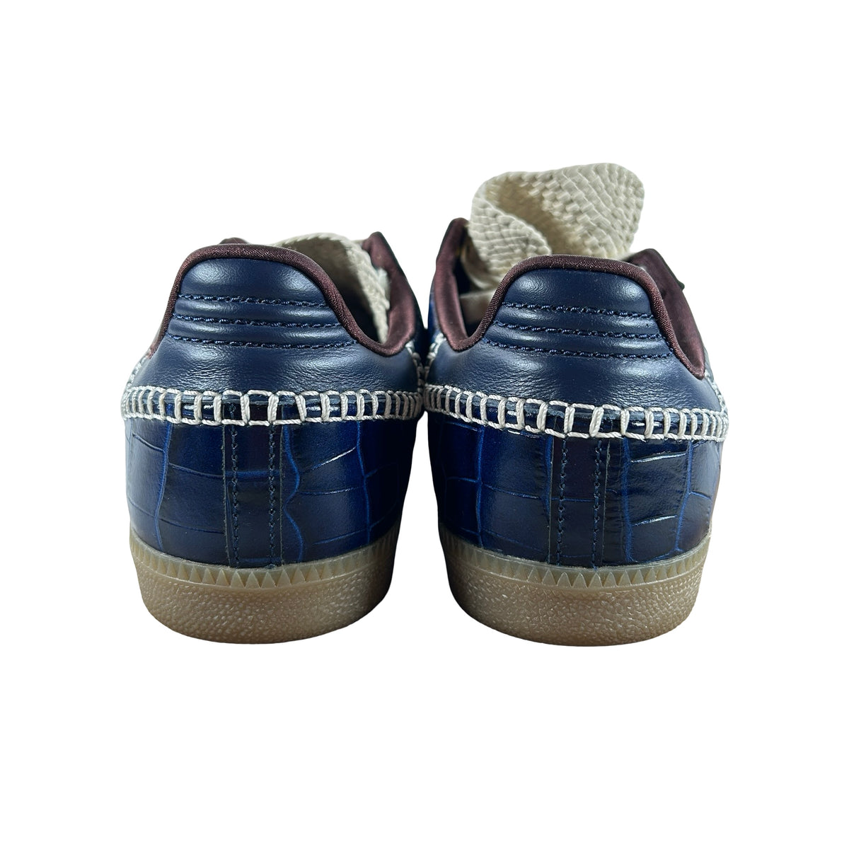 JH9825 adidas Samba Wales Bonner Navy Croc [USED] - 9.5 M (Used)