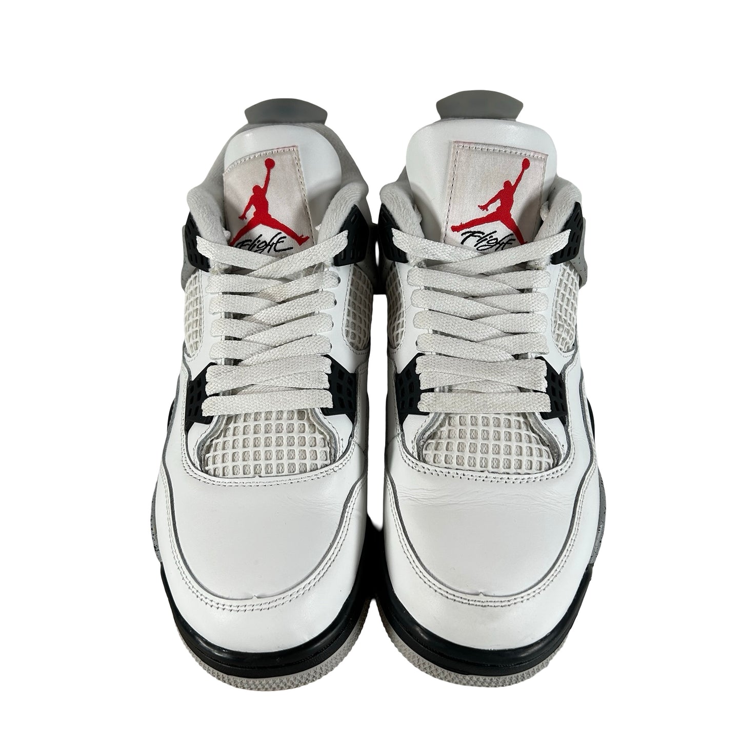 840606 192 Jordan 4 White Cement [USED] - 8 M (Used4)