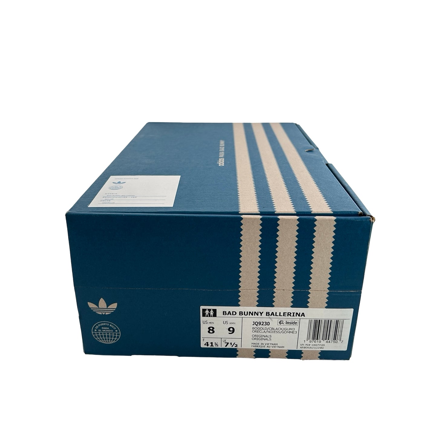 JQ9230 adidas Ballerina Bad Bunny Bold Gold [USED] - 8 M (Used)