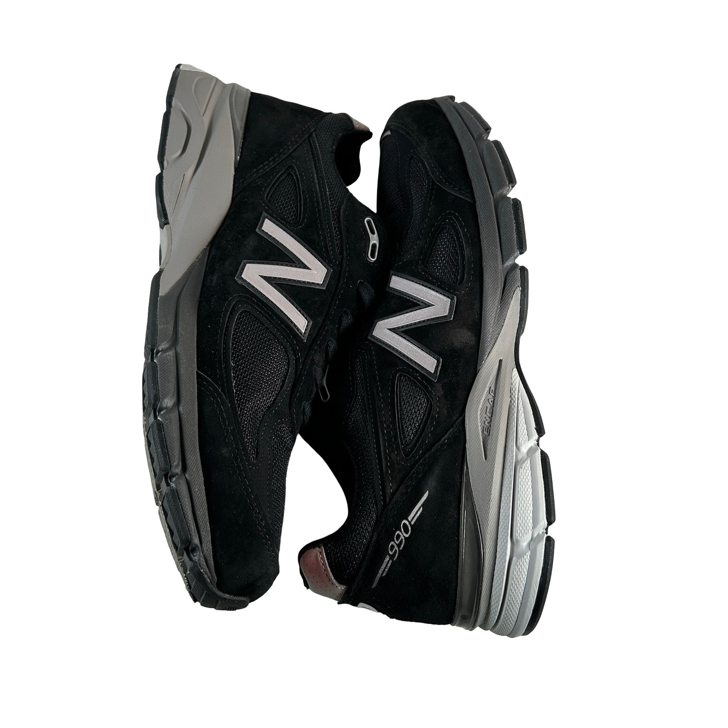U990BL4 New Balance 990v4 MiUSA Black Silver [USED] - 11.5 M (Used)