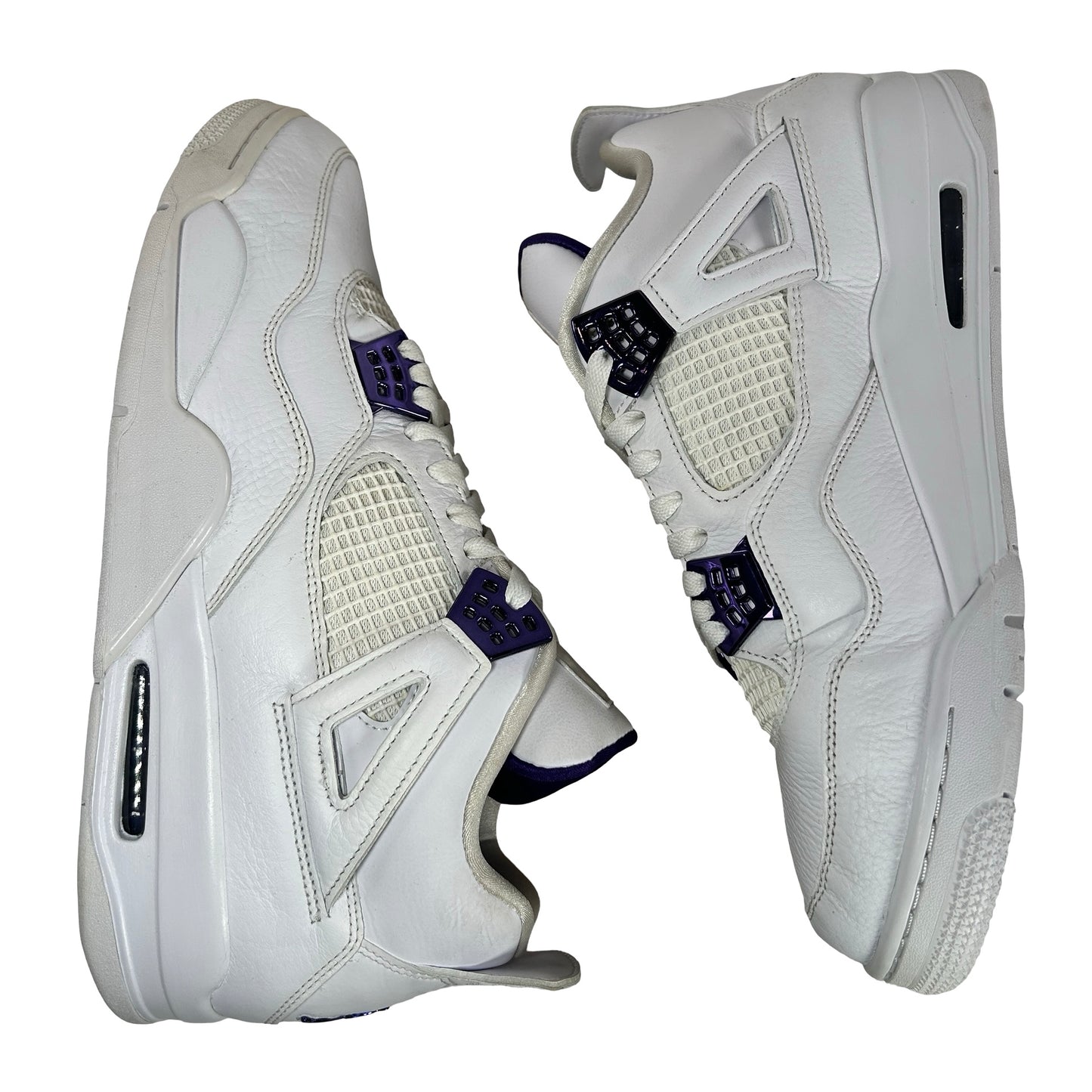 CT8527 115 Jordan 4 Retro Metallic Purple [USED] - 13 M (Used2)