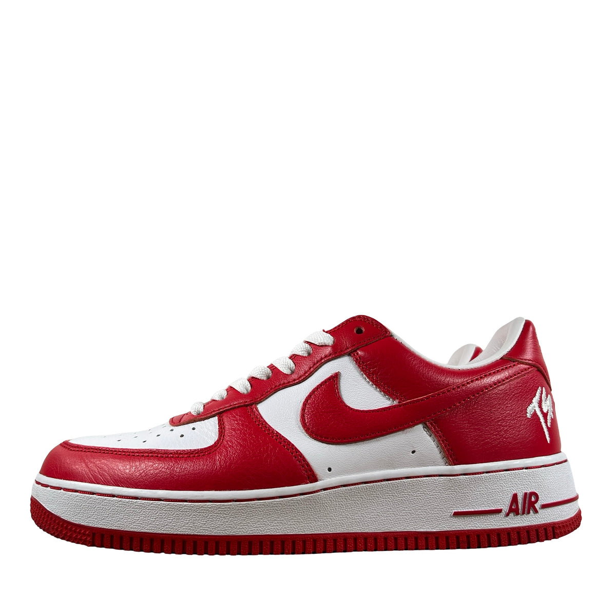 II4391 100 Nike Air Force 1 Low QS Terror Squad White University Red [USED] - 9 M (Used)