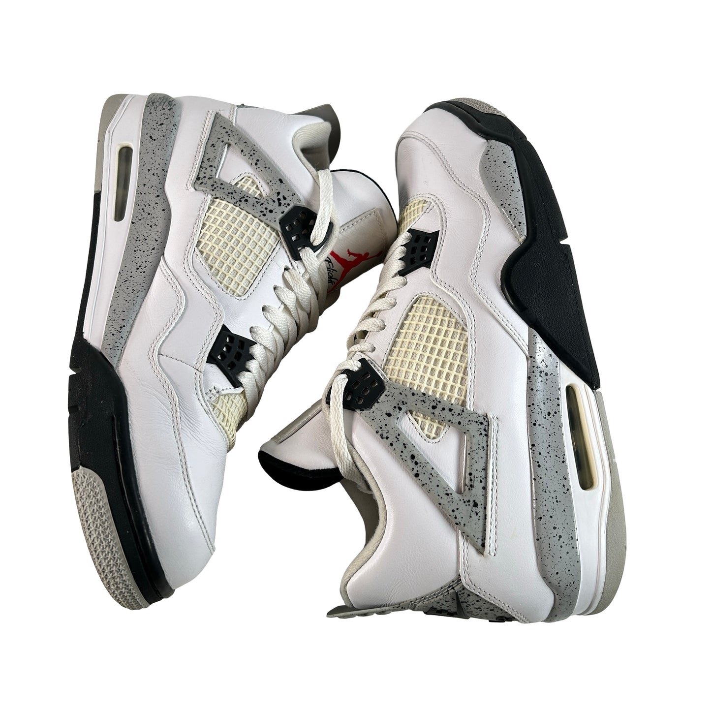 840606 192 Jordan 4 White Cement [USED] - 12 M (Used2)