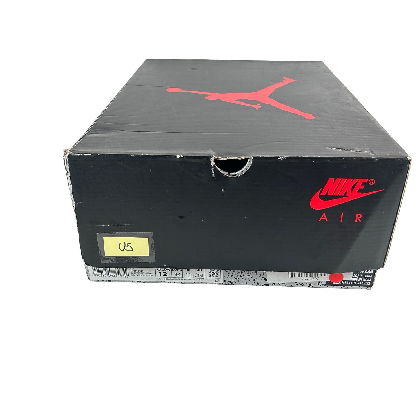HF3975 001 Jordan 5 Retro OG Black Metallic Reimagined [USED] - 12 M (Used5)