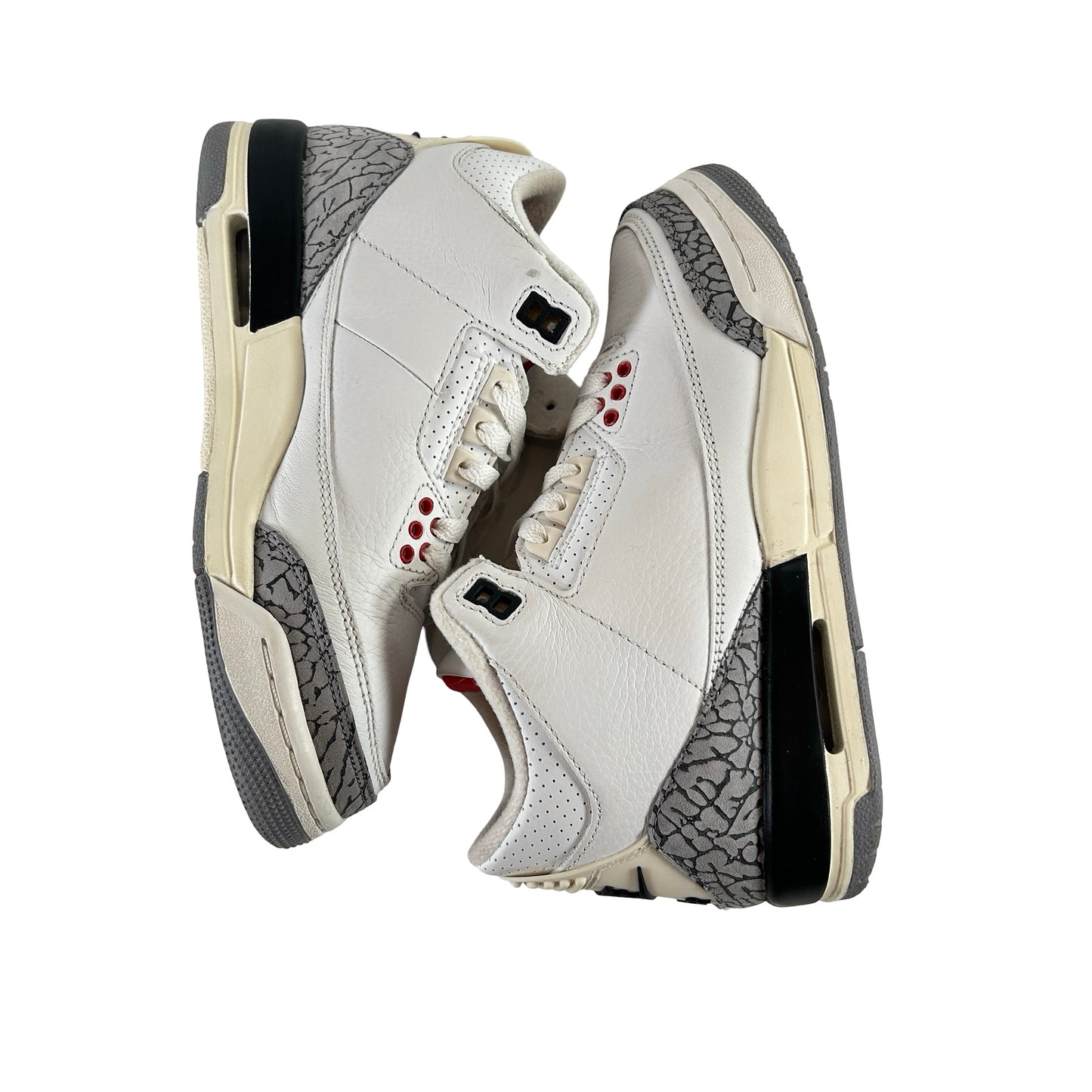 DM0967 100 Jordan 3 Retro White Cement Reimagined (GS) [USED] - 5 Y (Used4)