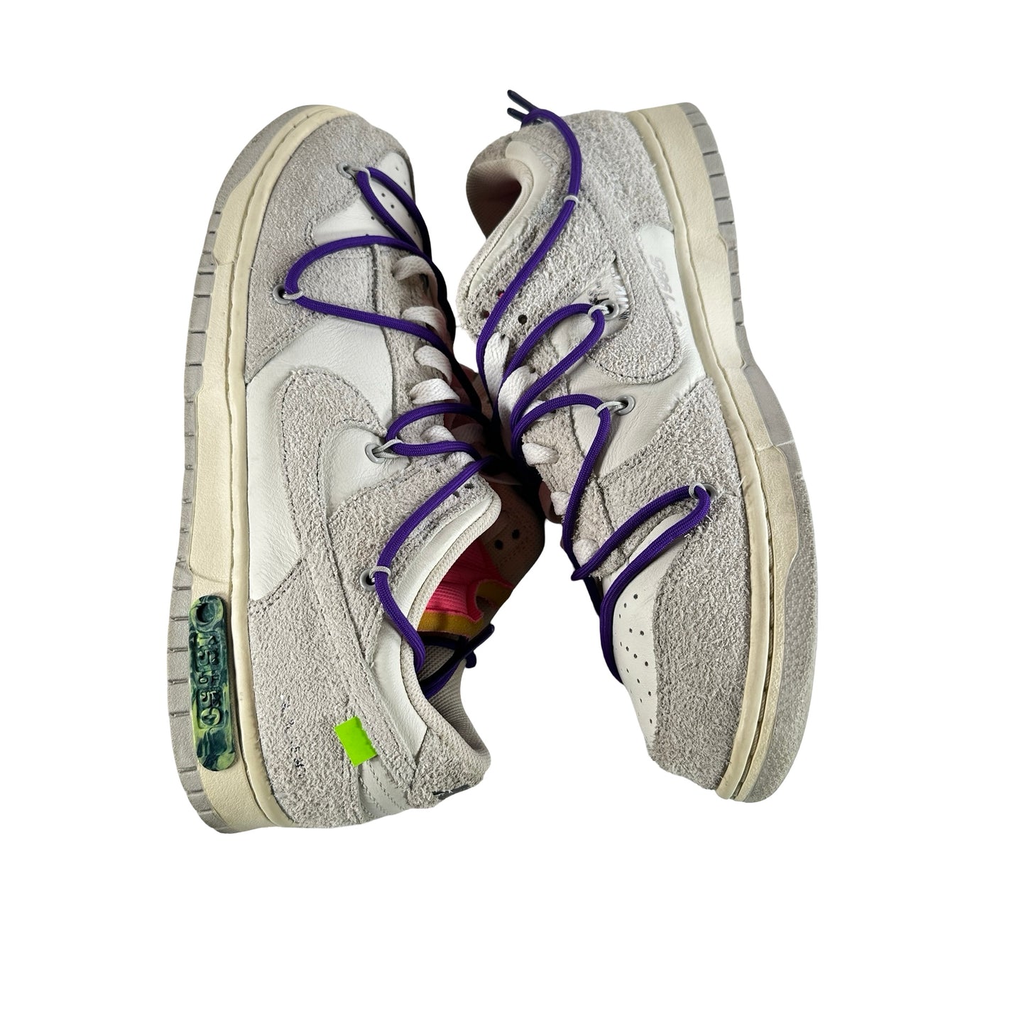 DJ0950 101 Nike Dunk Low Off-White Lot 15 [USED] - 11 M (Used)