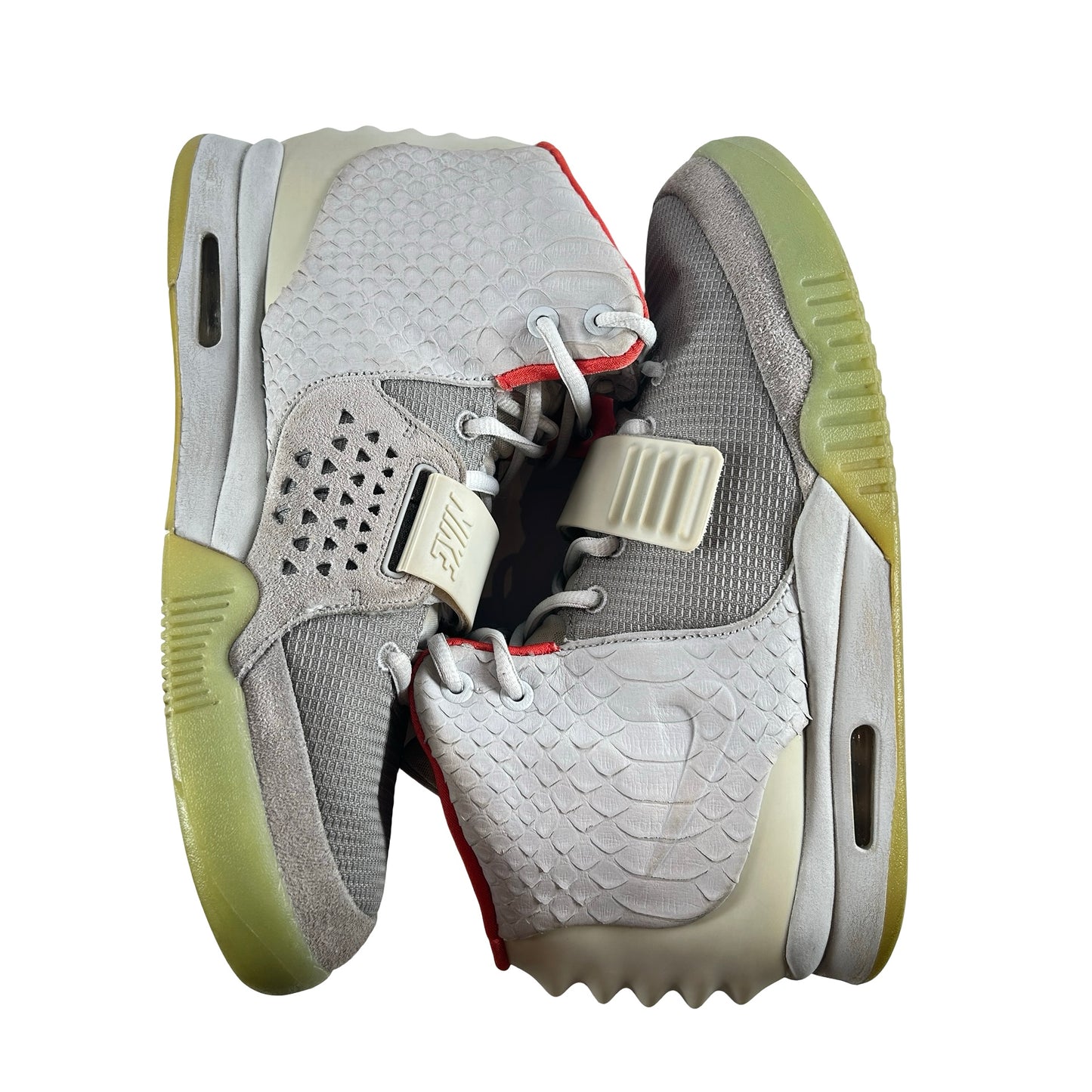 508214 010 Nike Air Yeezy 2 Pure Platinum [USED] - 10 M (Used) (Replace Box)
