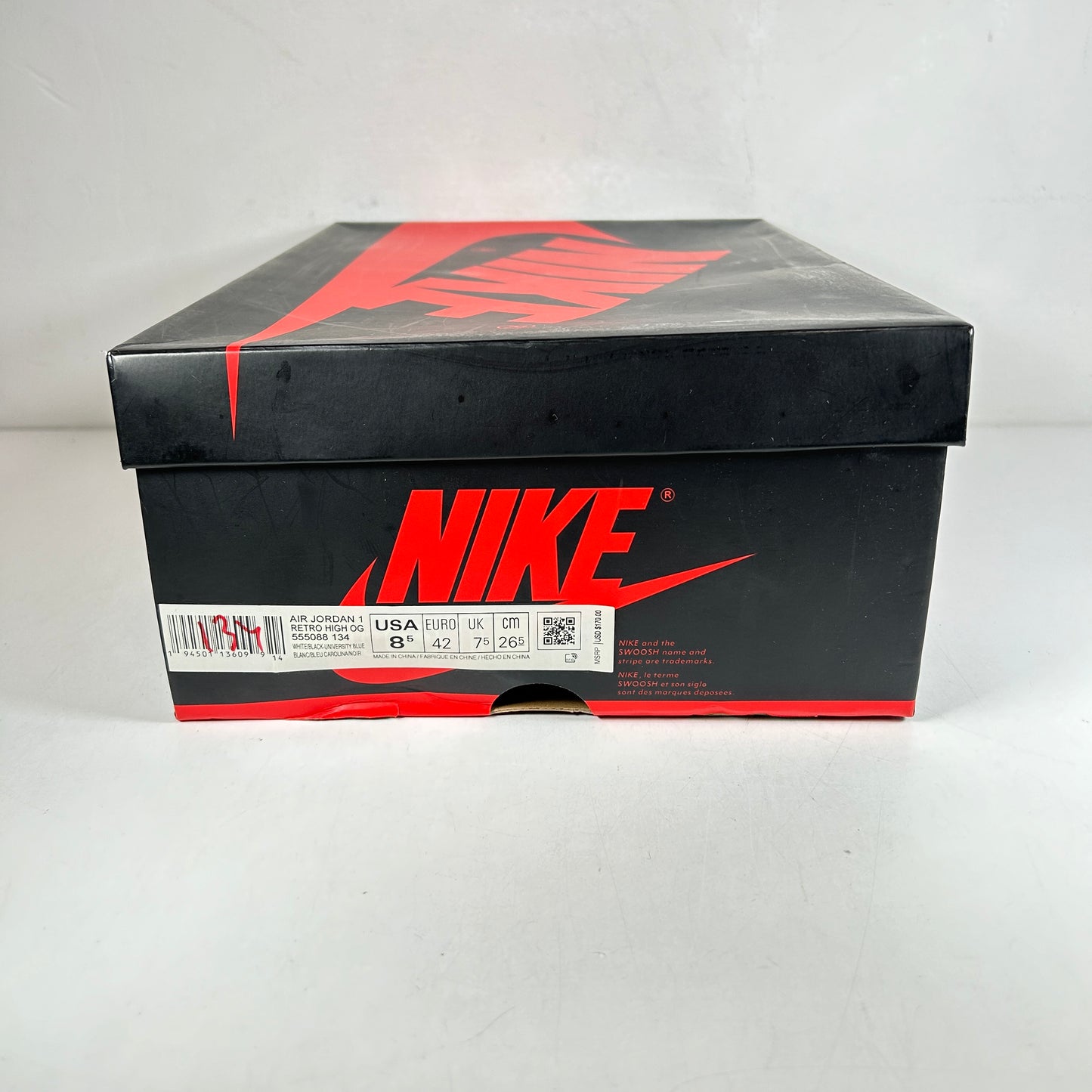 555088 134 Jordan 1 University Blue [USED] - 8.5 M (Used2)