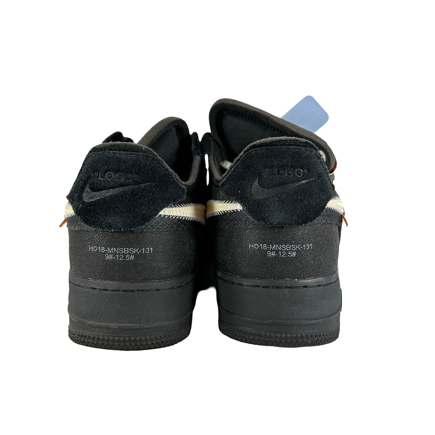 AO4606 001 Nike Air Force 1 Low Off-White Black White [USED] - 12 M (Used) (No Box)