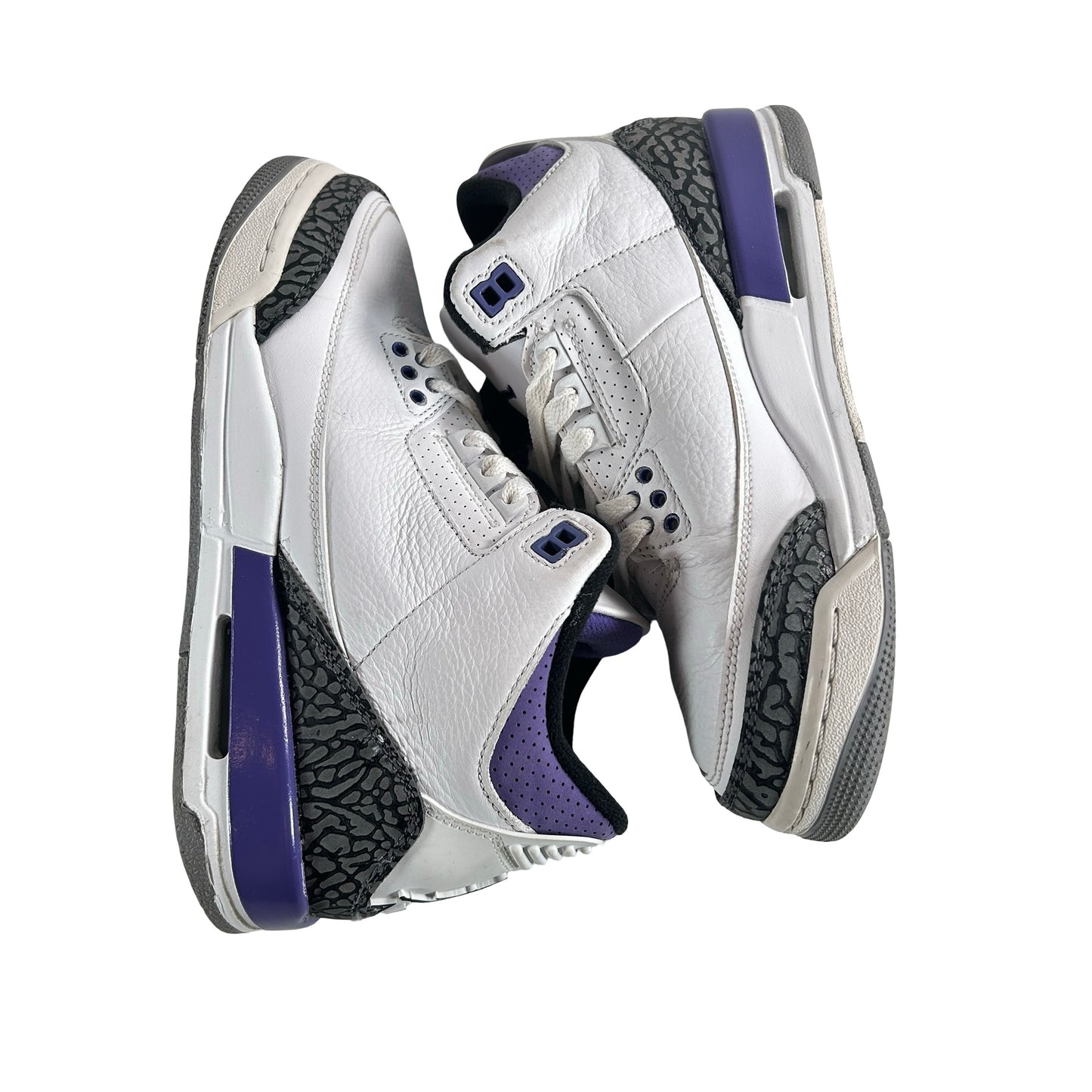 DM0967 105 Jordan 3 Retro Dark Iris (GS) [USED] - 6 Y (Used) (Replace Box)