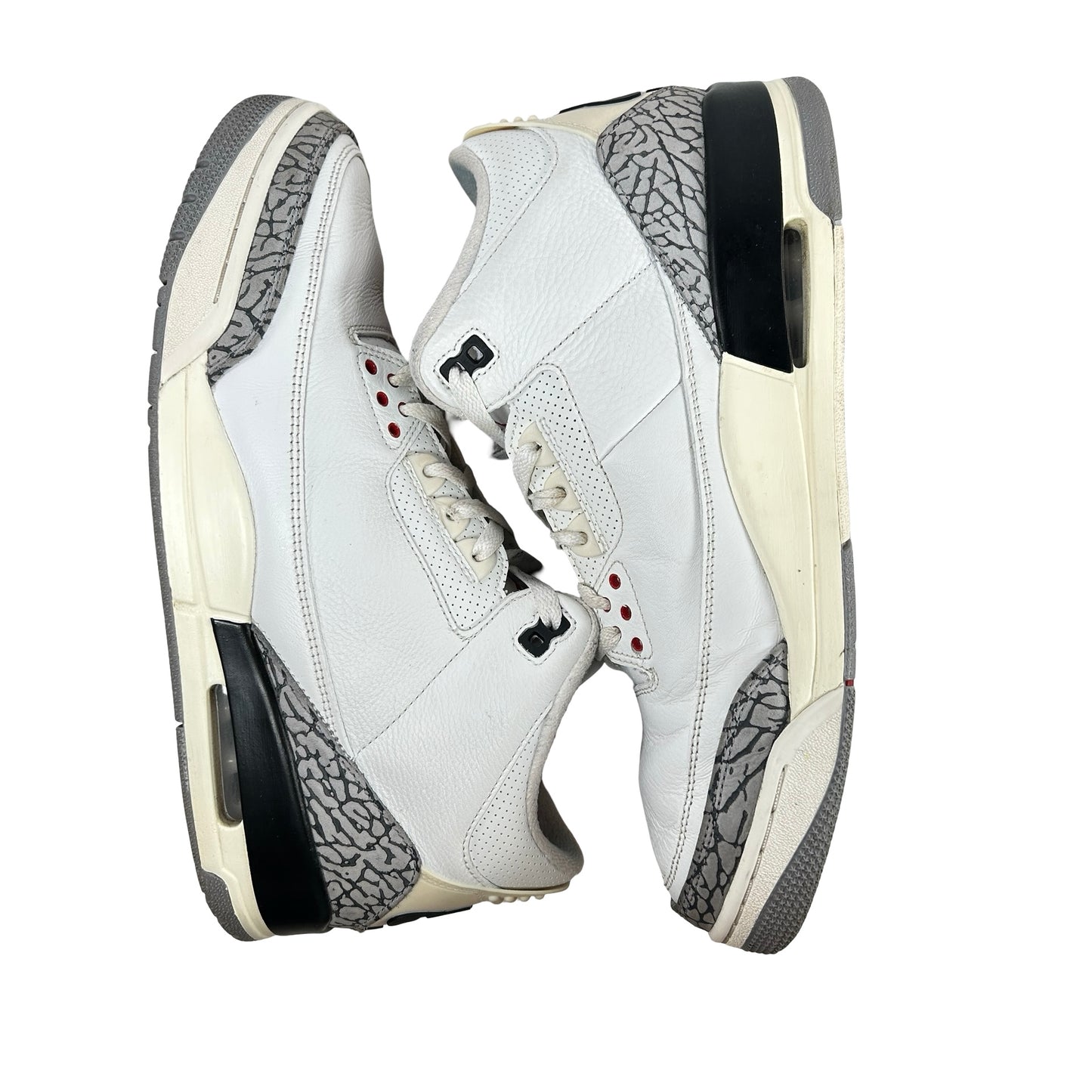 DN3707 100 Jordan 3 Retro White Cement Reimagined [USED] - 12 M (Used8)