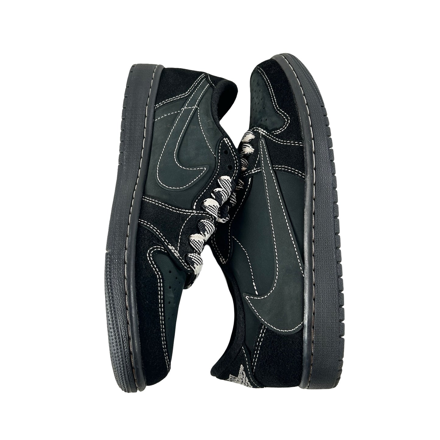 DM7866 001 Jordan 1 Retro Low OG Travis Scott Black Phantom [USED] - 8.5 M (Used3)