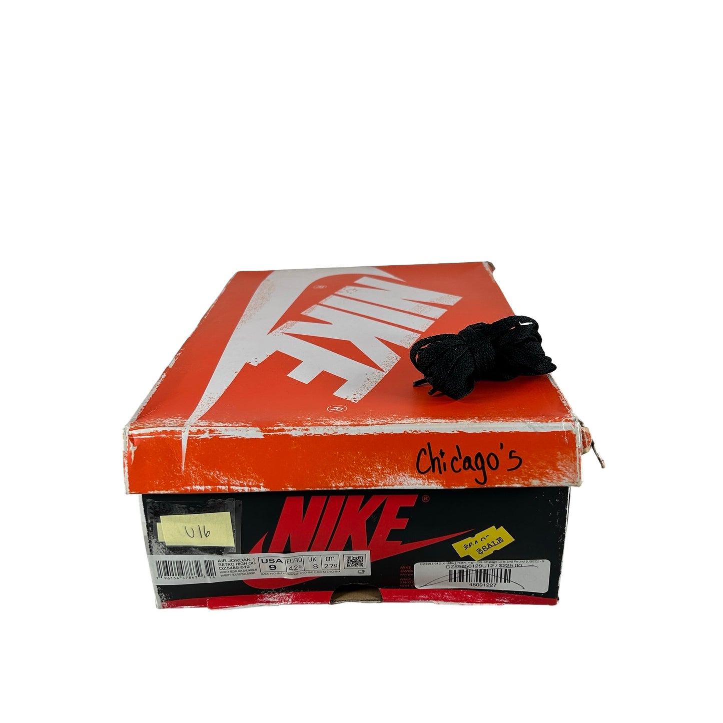 DZ5485 612 Jordan 1 Retro High OG Chicago Lost and Found [USED] - 9 M (Used16)
