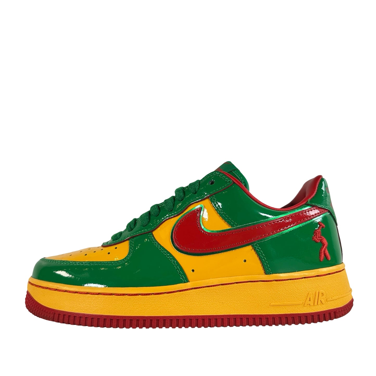 IH4383 300 Nike Air Force 1 Low Lil Yachty Concrete Boys Lucky Green [USED] - 7.5 M (Used)