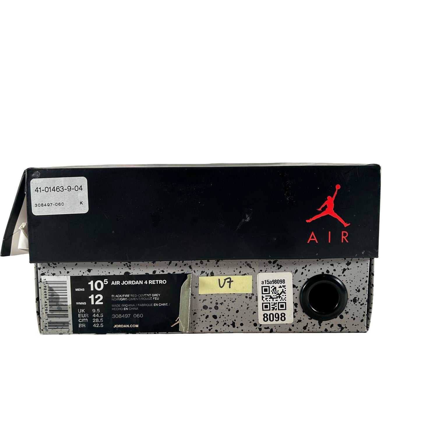 308497 060 Jordan 4 Bred (2019) [USED] - 10.5 M (Used7)