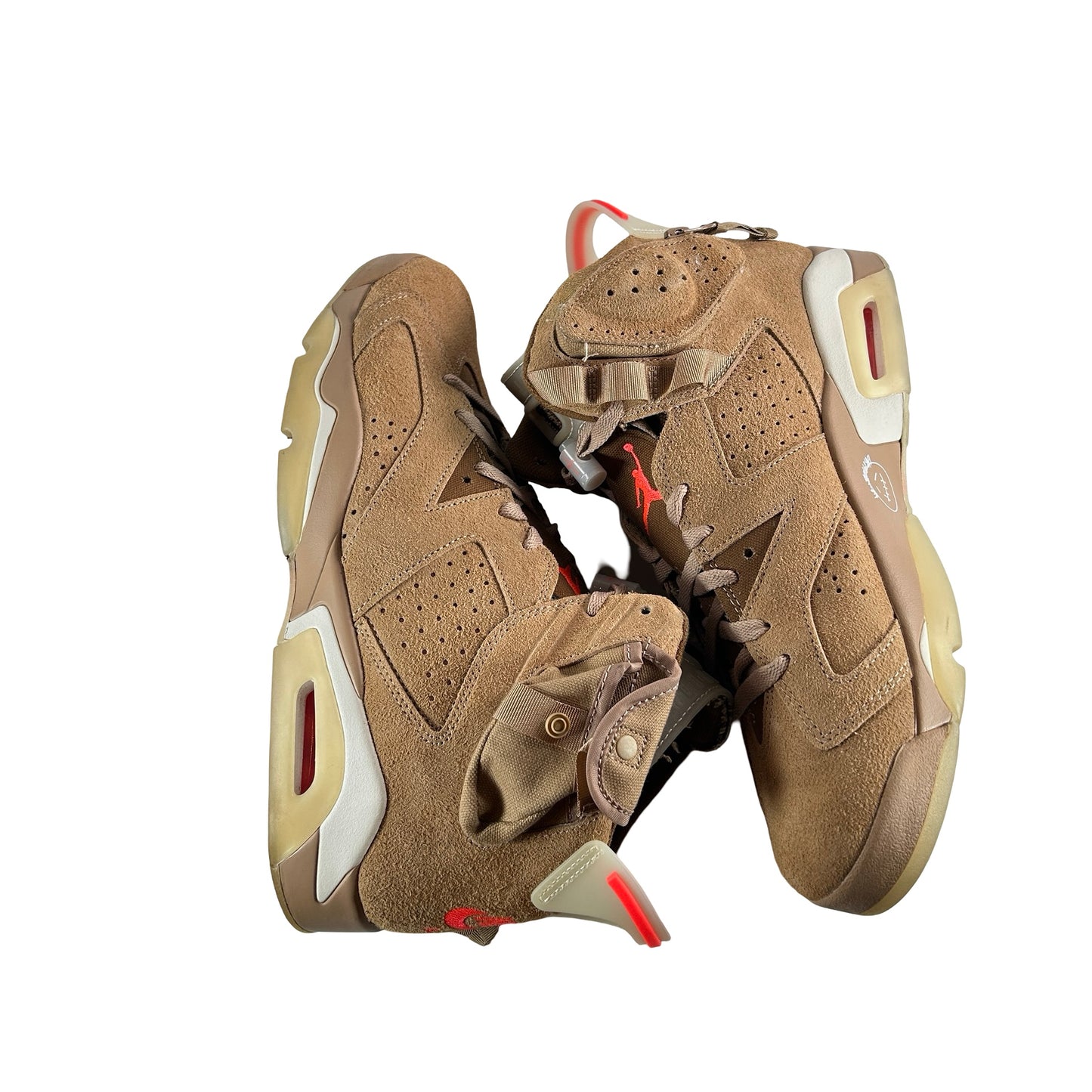 DH0690 200 Jordan 6 Retro Travis Scott Caqui británico