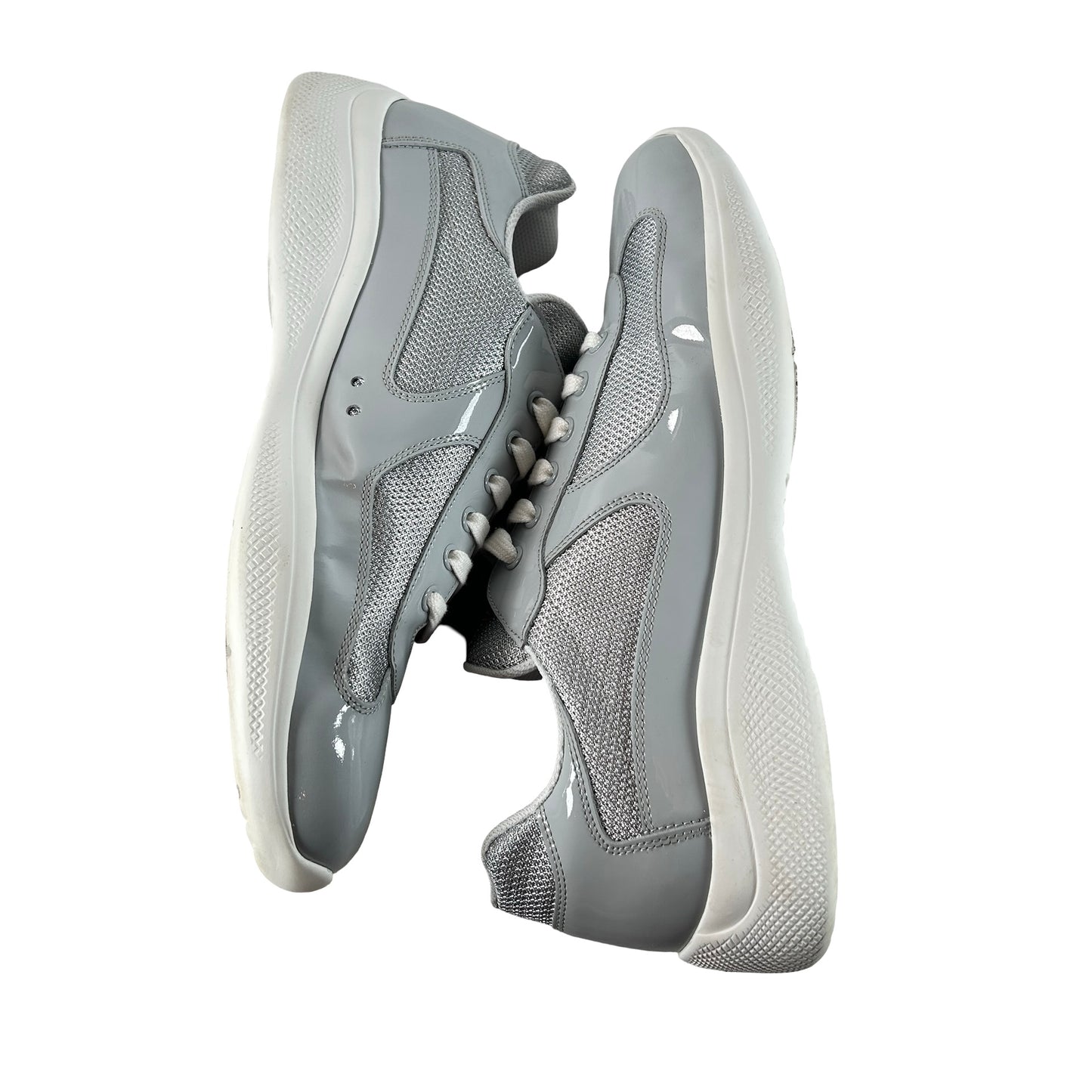 4E3400 ASZ F0I79 F G000 Prada America's Cup Pearl Silver [USED] - PRADA 11 / US 12 M (Used)