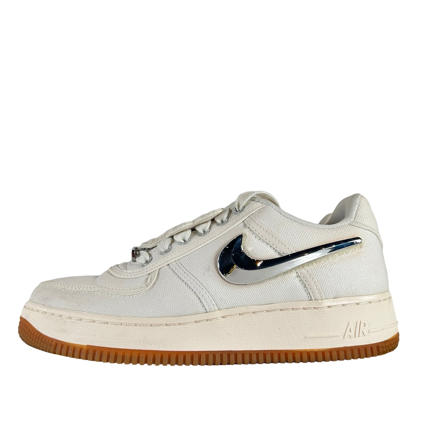 AQ4211 101 Nike Air Force 1 Low Travis Scott Sail [USED] - 6.5 M (Used)