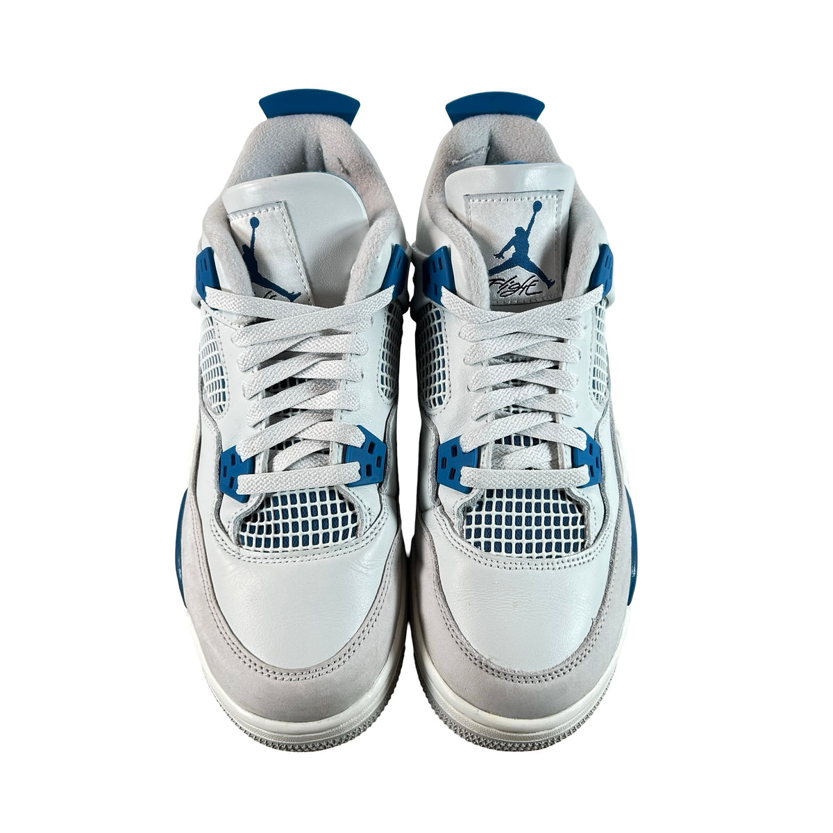 HF4281 141 Jordan 4 Retro Military Blue (2024) (GS) [USED] - 7 Y (Used10)