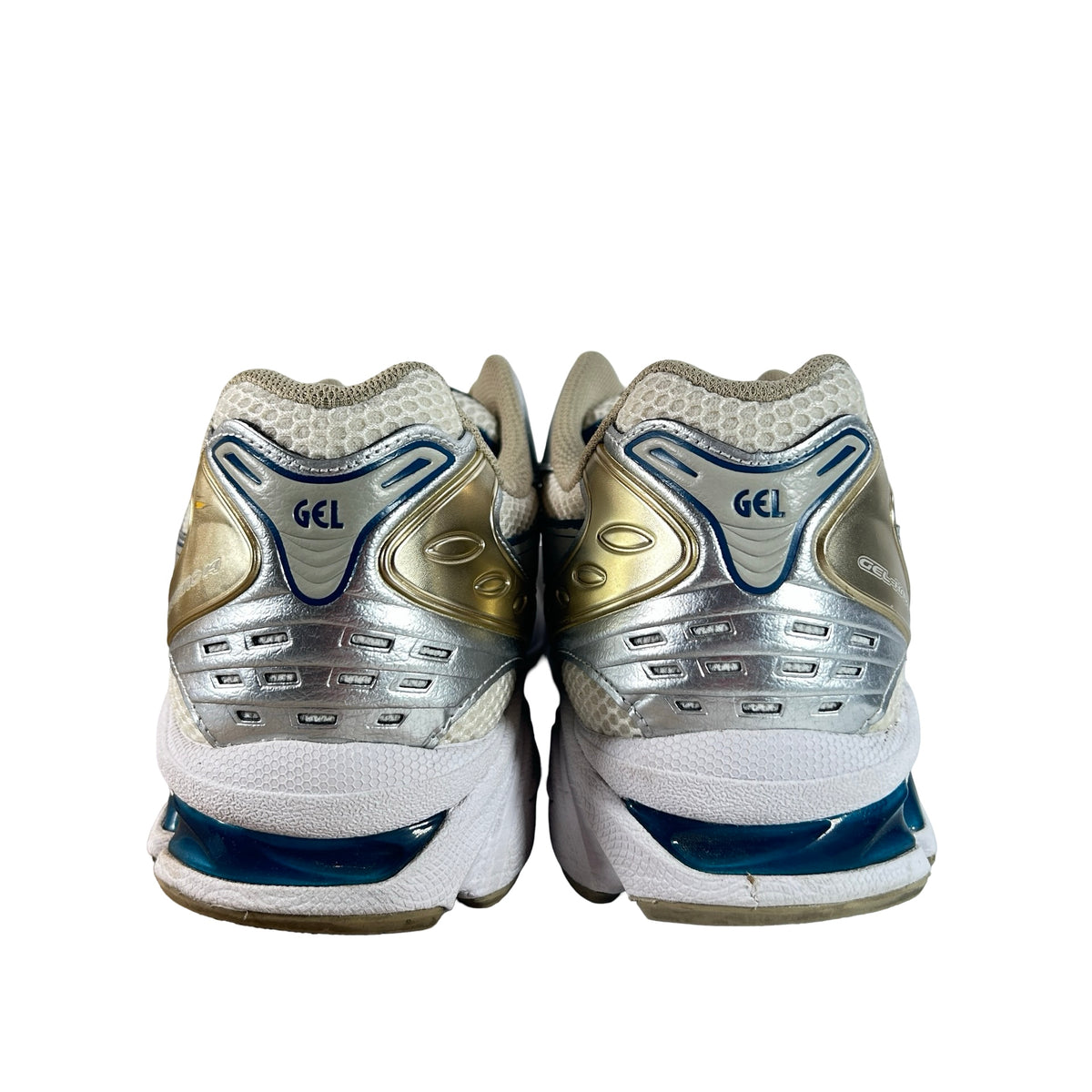1201A019 105 ASICS Gel-Kayano 14 Cream Pure Silver Champagne [USED] - 13 M (Used)