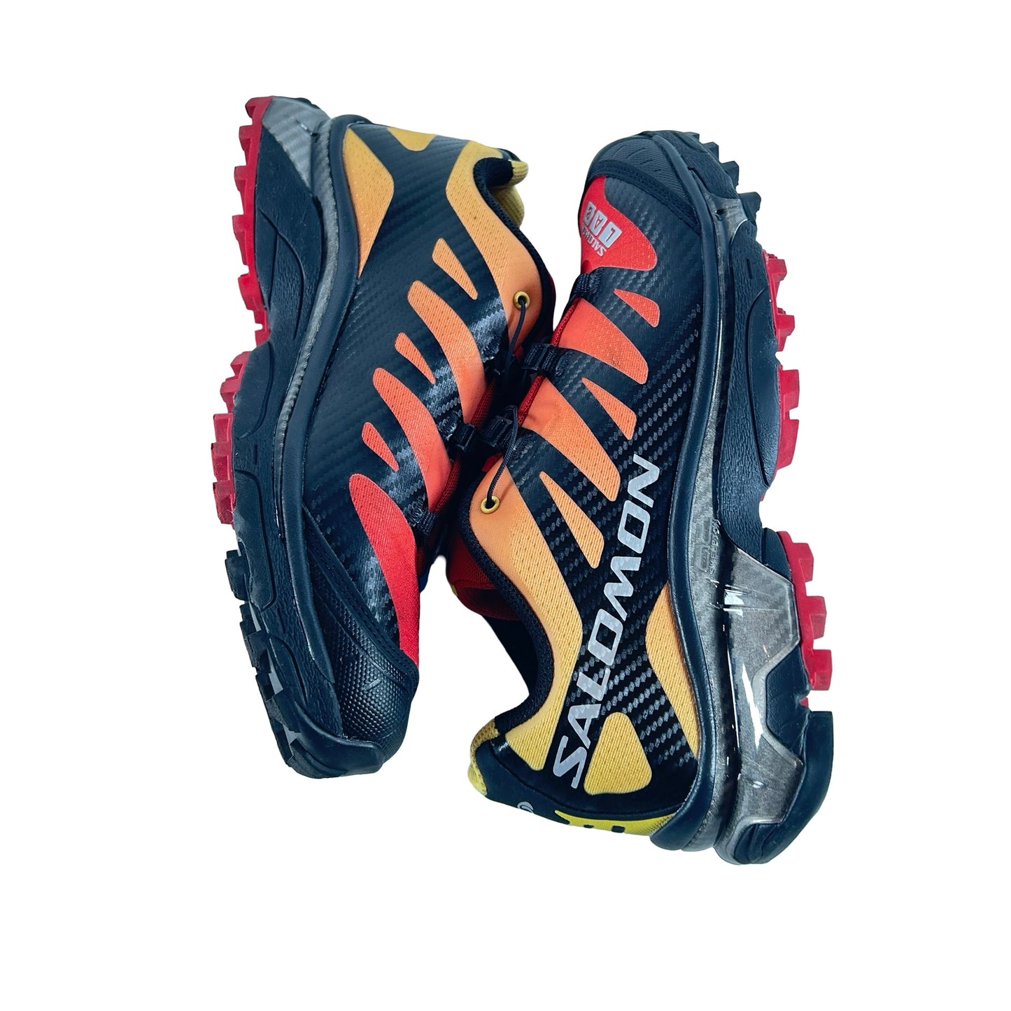 409517 Salomon S/Lab XT-4 Adv Fiery Red Impact Yellow [USED] - 8 M (Used) (No Box)