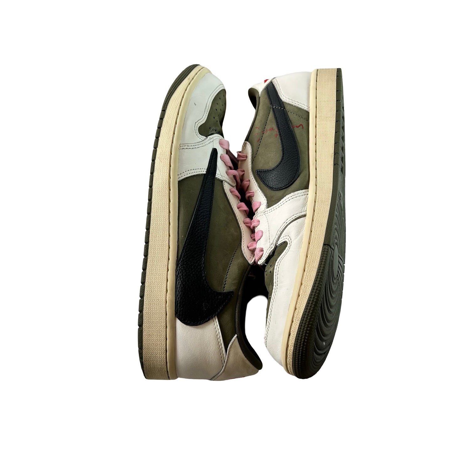 DM7866 200 Jordan 1 Retro Low OG SP Travis Scott Medium Olive [USED] - 10.5 M (Used9)