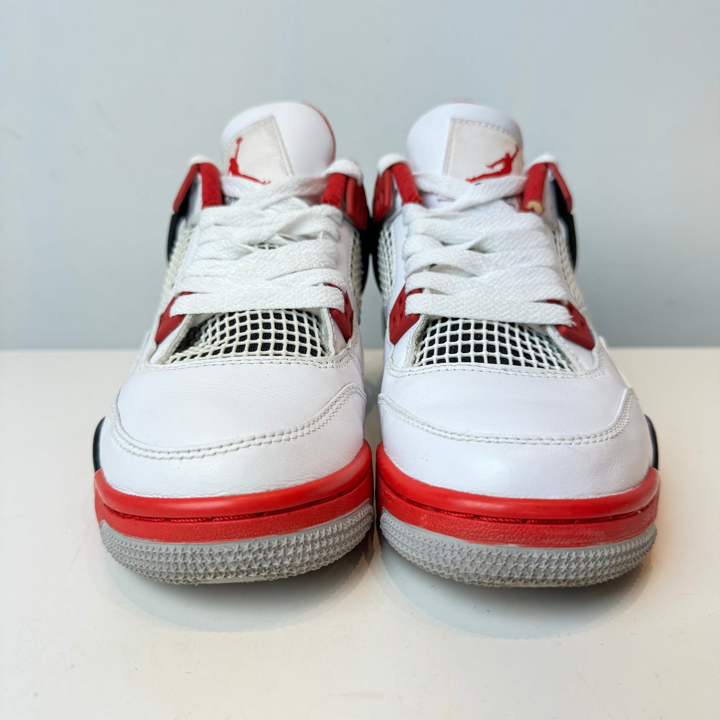408452 160 Jordan 4 Retro Fire Red (2020) (GS) [USED] - 5 Y (Used) (No Box)