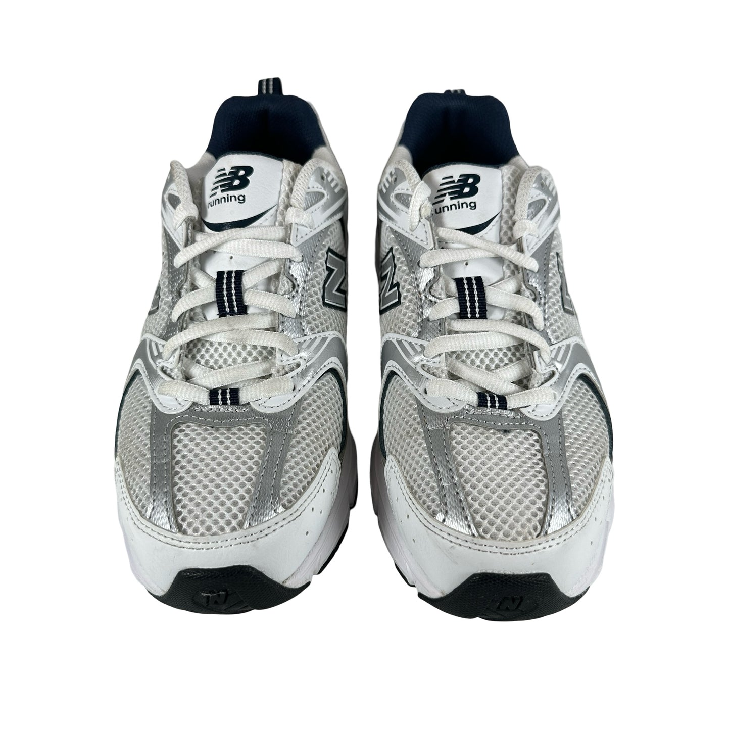 MR530SG New Balance 530 White Silver Navy [USED] - 5 M (Used)