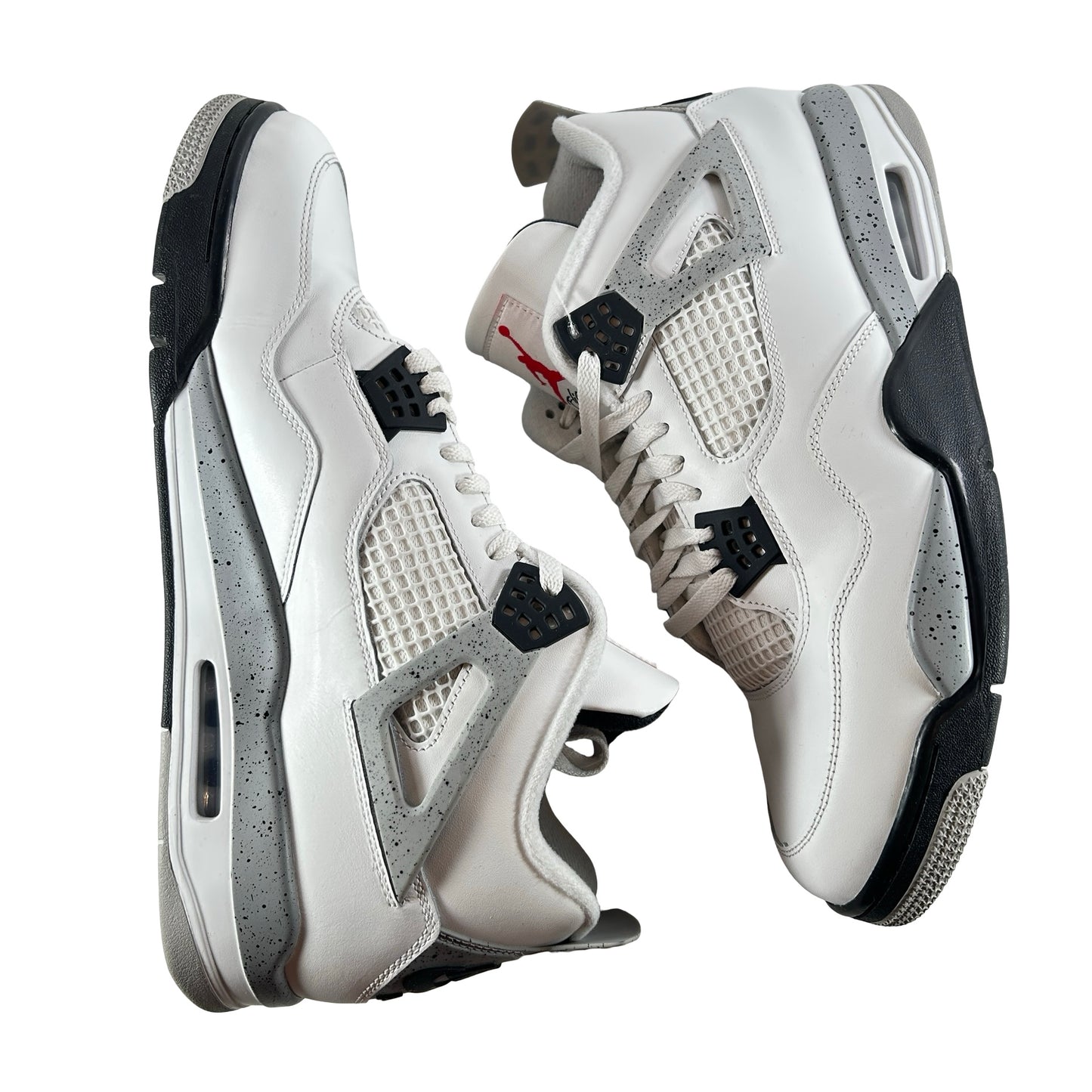 FV5029 100 Jordan 4 Retro White Cement (2025) [USED] - 14 M (Used)