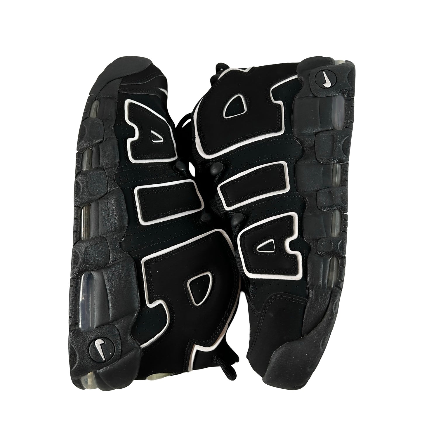 414962 002 Nike Air More Uptempo Black White [USED] - 11 M (Used2)