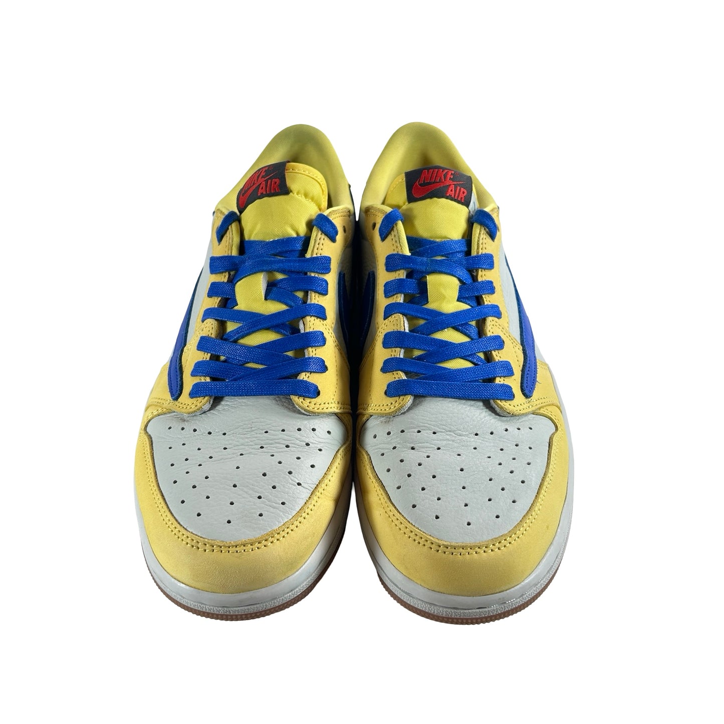DZ4137 700 Jordan 1 Retro Low OG SP Travis Scott Canary (Women's) [USED] - 11.5 W (Used)